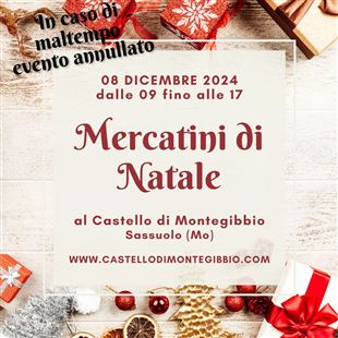 Mercatini di natale al Castello di Montegibbio