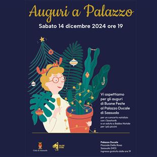 Sabato una festa natalizia con “Auguri a Palazzo”