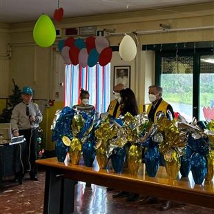 Il Lions Club Sassuolo in visita a Casa Serena per le festività pasquali