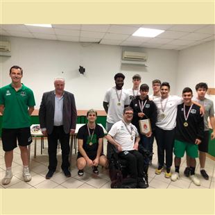 Pallacanestro Sassuolo: Juniores premiata dal sindaco per la vittoria del titolo provinciale