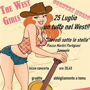 Appuntamento con le "West Girls" per i “Giovedì sotto le stelle”