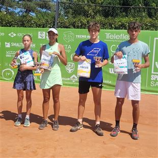 Tennis Europe Junior Tour U14: Mattia Autorino e Isabella Johri trionfano allo Sporting Club
