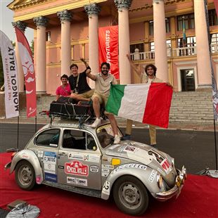 Il sassolese Luca Farina ed il team Pls Fix Racing completano il Mongol Rally