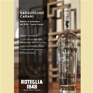 Roteglia 1848 presenta il 'Sassuolino Carani' edizione limitata